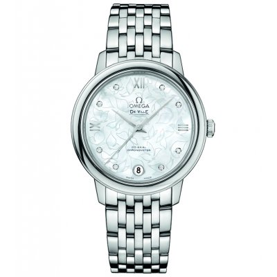 Omega De Ville Prestige Butterfly 424.10.33.20.55.001 Diamonds, Automatic, 32.7 mm