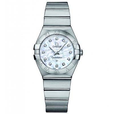 Omega Constellation 123.10.27.60.55.001 Diamanty, Quartz, 27 mm