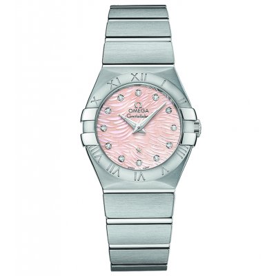 Omega Constellation 123.10.27.60.57.002 Diamanty, Quartz, 27 mm