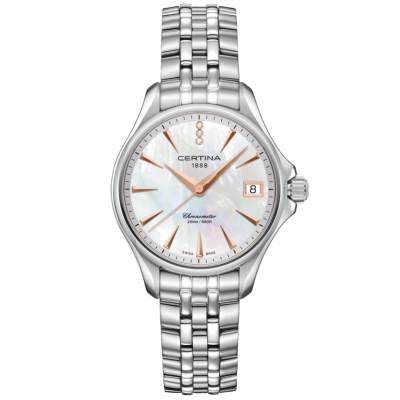 Certina DS Action Lady COSC C032.051.11.116.00 Diamanty, Quartz, Vode odolnosť 200M, 34 mm