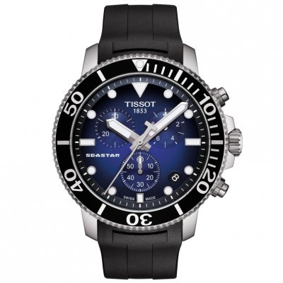 Tissot Seastar 1000 PROFESSIONAL T120.417.17.041.00 Quartz Chronograf, Vode odolnosť 300M, 45.50 mm