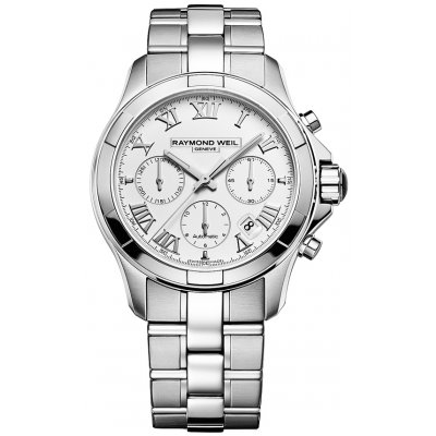 Raymond Weil Parsifal 7260-ST-00308 Automatic Chronograph, 41 mm, Steel Bracelet