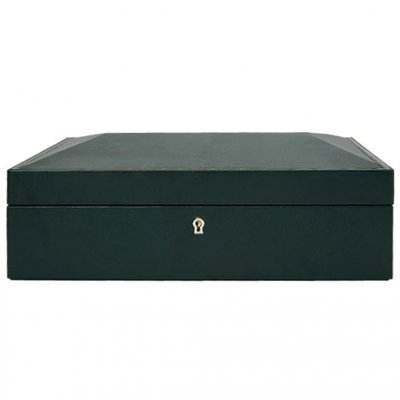Wolf 1834 British Racing Green 793241 Watch Box, 15pcs, 33CM X 32.40CM X 11.40CM