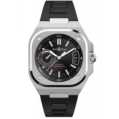 Bell & Ross BR 05 AUTO GREY STEEL BRX5R-BL-ST/SRB In-House movement, 41 mm