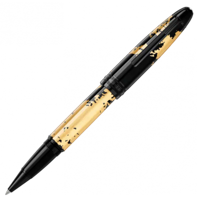 Montblanc Meisterstück Solitaire 119689 Calligraphy Gold Leaf, Rollerball Pen, (M)