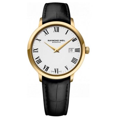 Raymond Weil Toccata 5488-PC-00300 Quartz, 42 mm, kožený remienok, rímské číslice