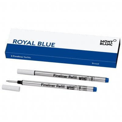Montblanc 128249 Refill, Fineliner, Royal Blue, (B)