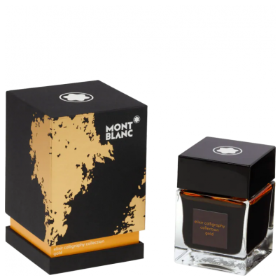 Montblanc 119592 Atrament, Elixir Calligraphy, Yellow Gold, 50 ml