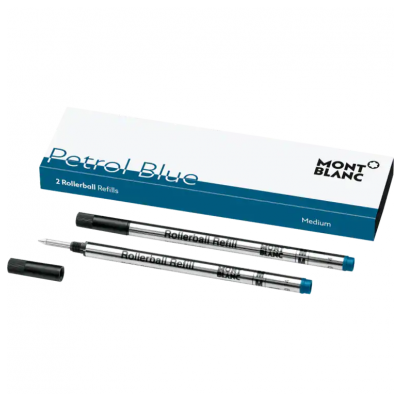 Montblanc 119610 Tuhy Rollerball, Petrol Blue, (M)