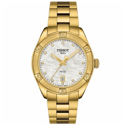 Tissot T-Classic PR 100 T101.910.33.116.01 Diamanty, Quartz, 36 mm