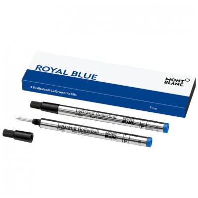 Montblanc 124502 Fillers Rollerball, LeGrand, Royal Blue, (F)