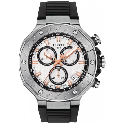 Tissot T-Race T141.417.17.011.00 Quartz Chronograph, Wasserdicht 100M, 45 mm