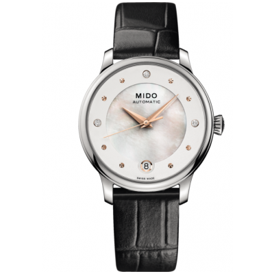 Mido Baroncelli Lady Day & Night M039.207.16.106.00 Diamante, Automat, 27.90 mm