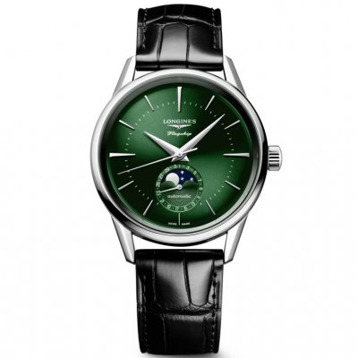 Longines Flagship Heritage L4.815.4.02.2 Automatic, Moon phase, 38.50 mm