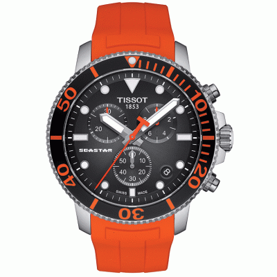 Tissot T-Sport SEASTAR 1000 T120.417.17.051.01 Quartz Chronograf, Vode odolnosť 300M, 45.50 mm