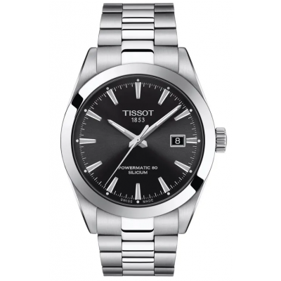 Tissot T-Sport GENTLEMAN SILICIUM T127.407.11.051.00 Powermatic 80, Wasserdicht  100M, 40 mm