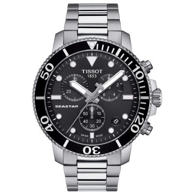 Tissot Seastar 1000 PROFESSIONAL T120.417.11.051.00 Quartz Chronograf, Vode odolnosť 300M, 45.50 mm