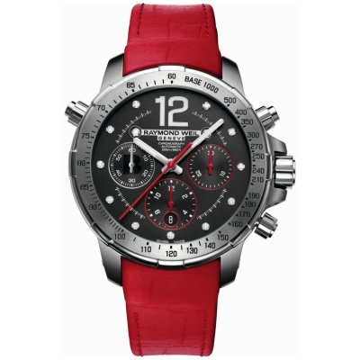 Raymond Weil Nabucco 7700-TIR-BRT14 Automat chronograf, 43 mm, titánové půzdro