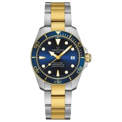 Certina DS Action Diver C032.807.22.041.10 Powermatic 80, Water resistance 300M, 38 mm