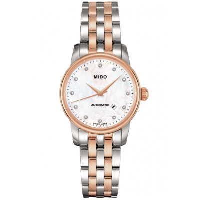 Mido Baroncelli M7600.9.69.1 Diamonds, Automat, 29 mm