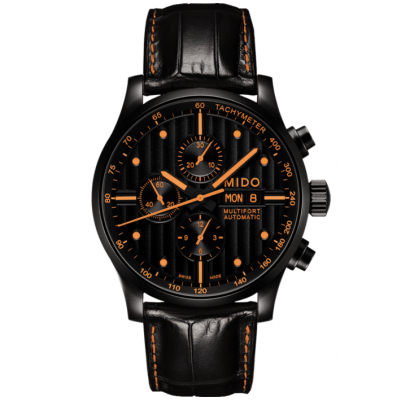 Mido Multifort Chronograph M005.614.36.051.22 Automat Chronograf, Vode odolnosť 100M, 44 mm