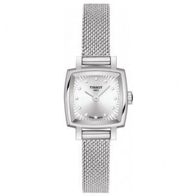 Tissot T-Lady Lovely Square T058.109.11.036.00 Diamante, Quartz, 20 mm