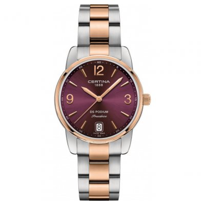 Certina DS Podium Lady C034.210.22.427.00 Wasserdicht 100M, Quartz, 33 mm