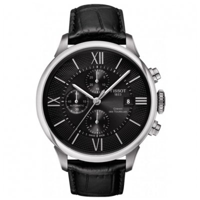 Tissot T-Classic T099.427.16.058.00 CHEMIN DES TOURELLES, Automat, Chronograph, 44 mm