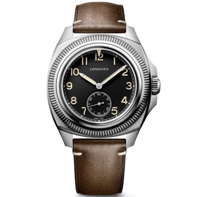 Longines Heritage AVIGATION L2.838.4.53.9 PILOT MAJETEK, Automat, 43 MM