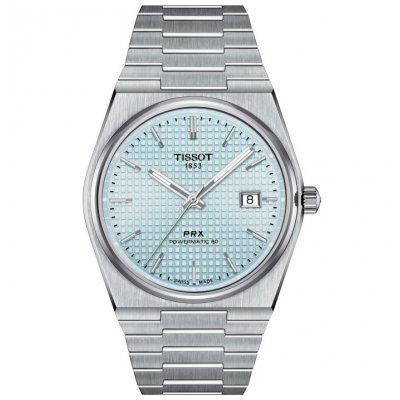 Tissot PRX POWERMATIC 80 T137.407.11.351.00 POWERMATIC 80, ICE BLUE, 40 mm