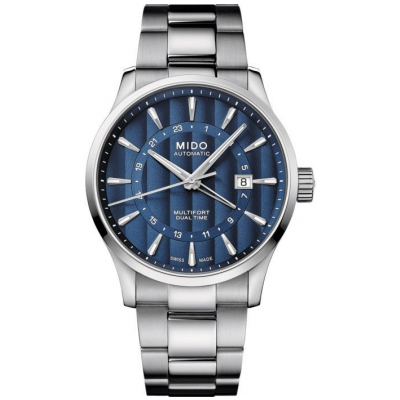 Mido Multifort Dual Time M038.429.11.041.00 Powermatic 80, GMT, 42 mm