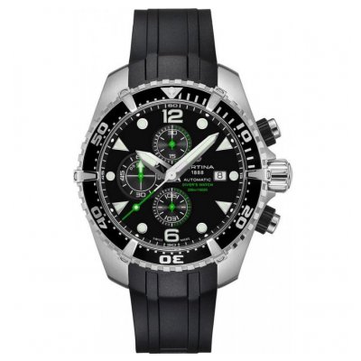 Certina DS Action Diver C032.427.17.051.00 Automat, Chronograf, Vode odolnosť 300M, 45.70 mm