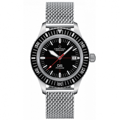 Certina Heritage DS C036.407.11.050.00 PH200, Powermatic 80, Water resistance 200M, 43 mm