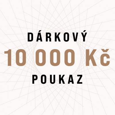 Dárkový poukaz v hodnotě 10 000 Kč