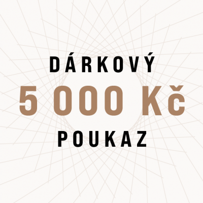 Dárkový poukaz v hodnotě 5 000 Kč