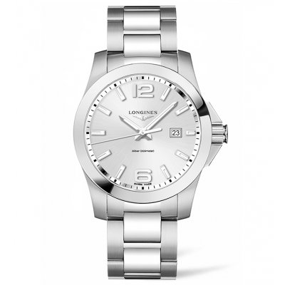 Longines Conquest L3.760.4.76.6 Vodotěsnost 300M, Quartz, 43 mm