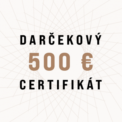 Darčekový poukaz v hodnote 500 €