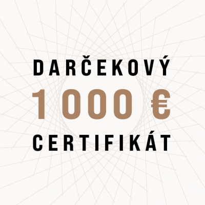 Dárkový certifikát 20 000 Kč