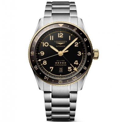Longines Spirit Zulu Time L3.812.5.53.6 GMT, Automatic, Water resist. 100M, 42 mm