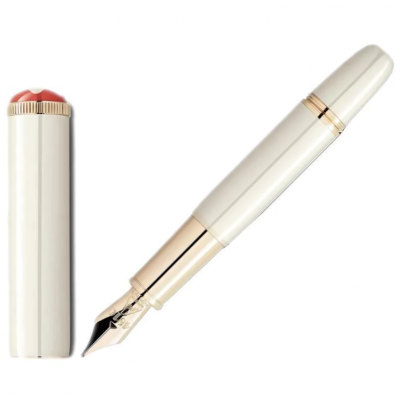 Montblanc Heritage Collection Rouge et Noir Baby 128121 Plníci pero, (F)