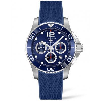 Longines HydroConquest L3.883.4.96.9 Automat Chronograf, Vode odolnosť 300M, 43 mm