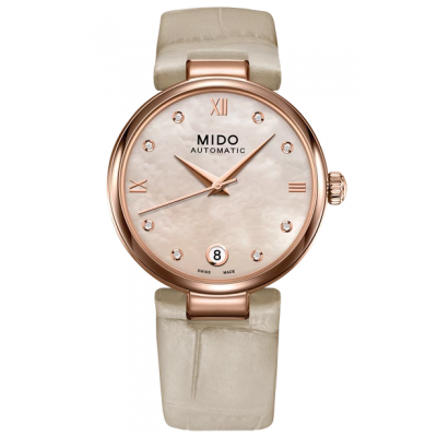 Mido Baroncelli Donna M0222073611611 Diamanty, Automat, 33 mm