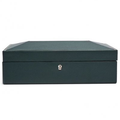 Wolf 1834 British Racing Green 792741 Box na hodinky, 10ks, 33.02CM X 22.86CM X 11.43CM