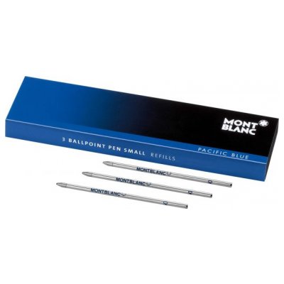 Montblanc 116194 Fillers, Set Ballpoint Small, Blue, (M)