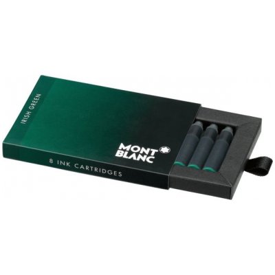 Montblanc 106274 Ink Cartridges, Irish Green, 8ks