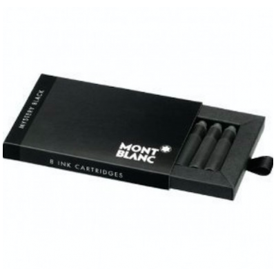 Montblanc 106943 Ink Cartridges, Black, 8ks