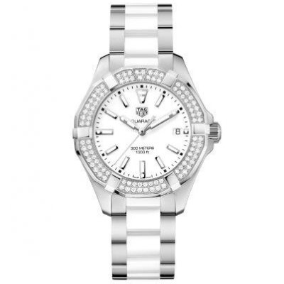 TAG Heuer Aquaracer WAY131F.BA0914 Diamonds, Quartz, 35 mm