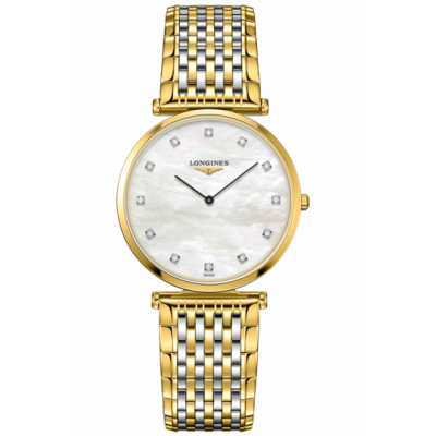 Longines La Grande Classique de Longines L4.709.2.88.7 Diamante, Quartz, 33 mm