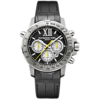 Raymond Weil Nabucco 7800-TIR-00207 Automat chronograf, 46 mm, titanové pouzdro