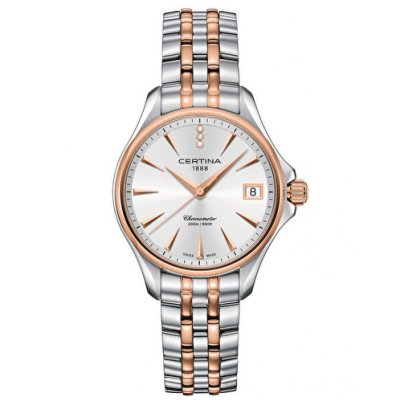 Certina DS Action Lady C032.051.22.036.00 Diamonds, Water resistance 100M, 34 mm